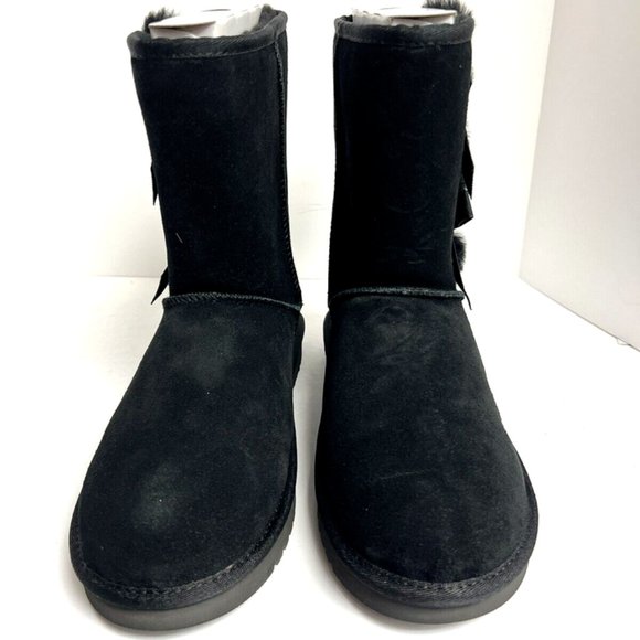 Koolaburra Womens Victoria Boot Black 9 M - Picture 3 of 6